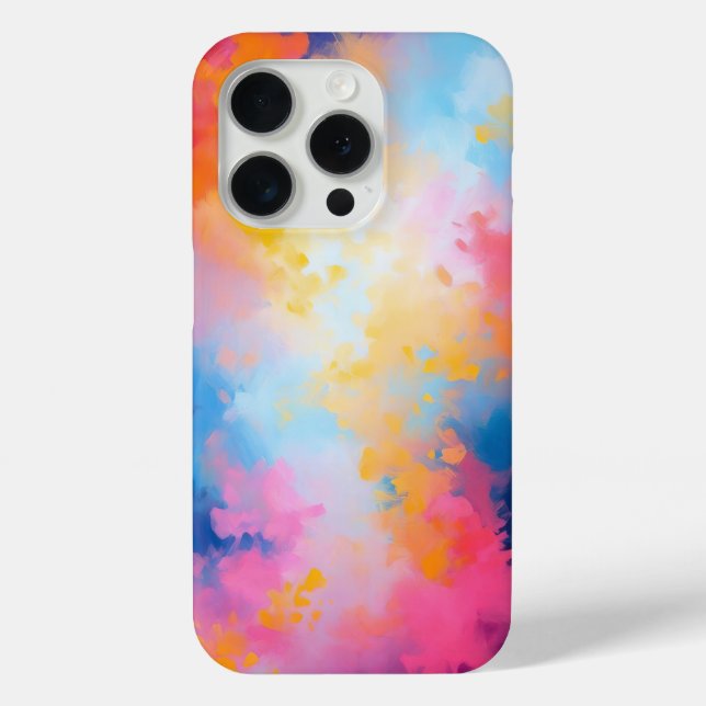 Vibrant Abstract – Bold Pink Case-Mate iPhone Case (Back)