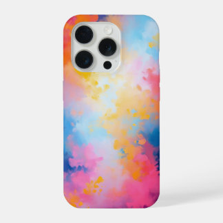 Vibrant Abstract – Bold Pink iPhone 15 Pro Case
