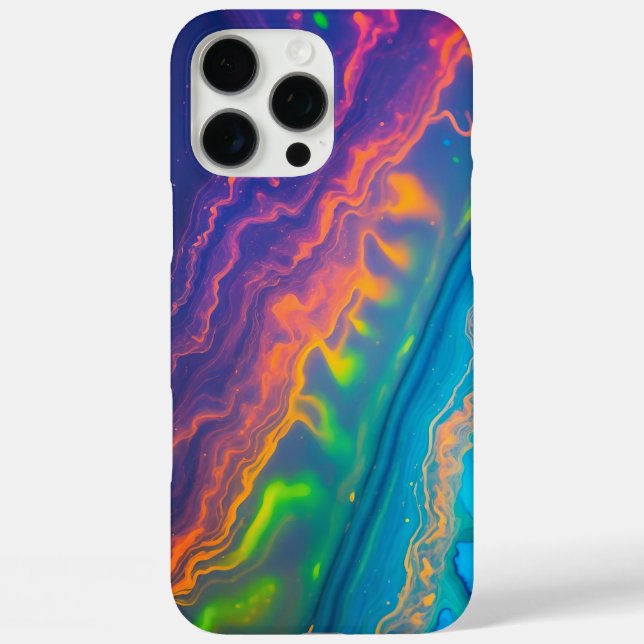 Vibrant Abstract Bright Colorful Case-Mate iPhone Case (Back)