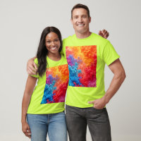 Vibrant Abstract Cloud Hues