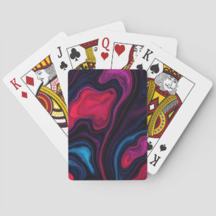 Vibrant Abstract Deck of Cards – Colourful