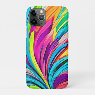 Vibrant Abstract Explosion iPhone 11 Pro Case
