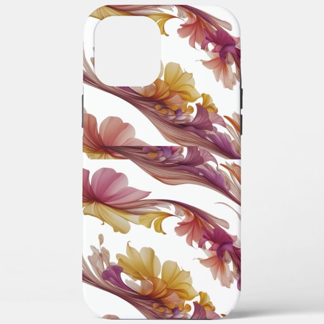 Vibrant Abstract Flower Burst iPhone  Case-Mate iPhone Case (Back)