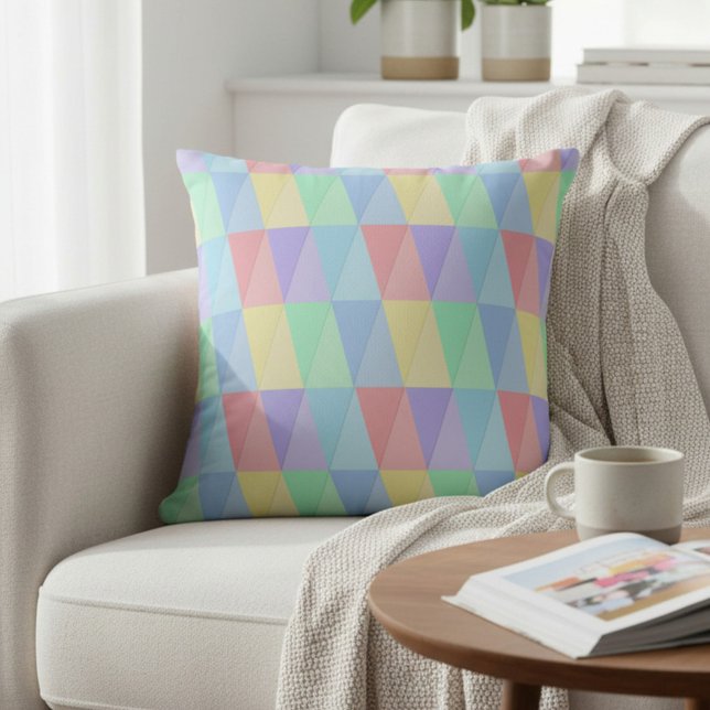 Vibrant Abstract Home Décor Cushion (Creator Uploaded)