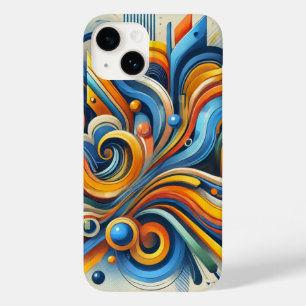 Vibrant Abstract iPhone Case 