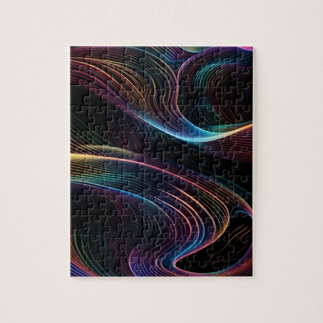 Vibrant Abstract Jigsaw Puzzle (Vertical)