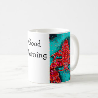 Vibrant Abstract Lobster Mug