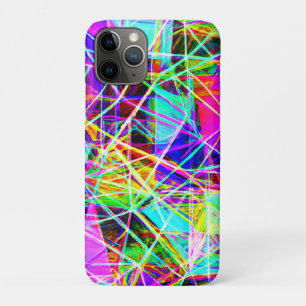 Vibrant Abstract Pattern Design iPhone 11 Pro Case