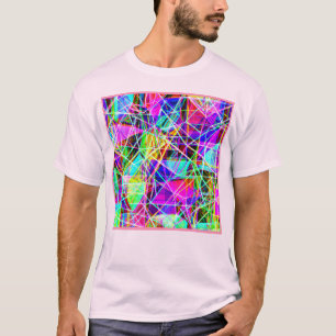 Vibrant Abstract Pattern Design T-Shirt