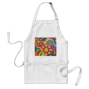 Vibrant Abstract Standard Apron
