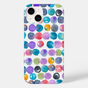 Vibrant Abstract Watercolor iPhone Case