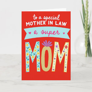 Vibrant Affection Mothers Day Card