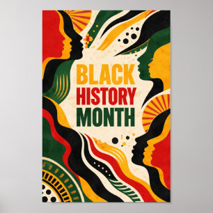 Vibrant African-Inspired Art Poster