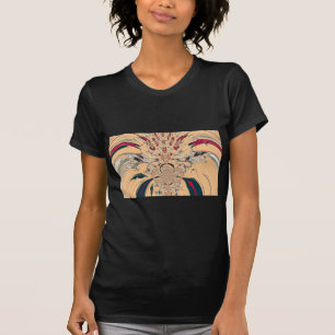 Vibrant African Kaleidoscope: A Peachy Delight T-Shirt