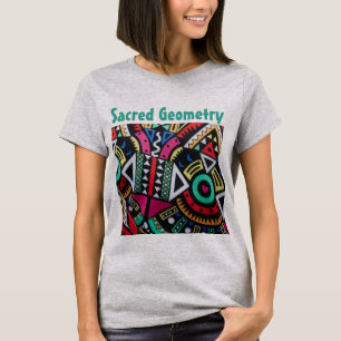 Vibrant Afro-Centric Geometric Pattern – Bold Trib T-Shirt