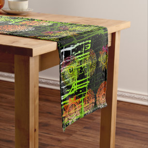 “Vibrant Afrocentric Chic”: Short Table Runner