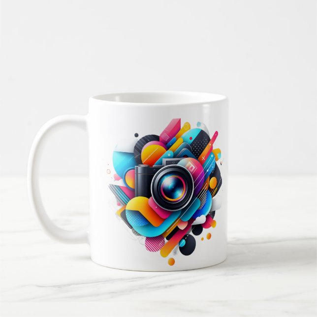 vibrant and dynamic Mug (Left)