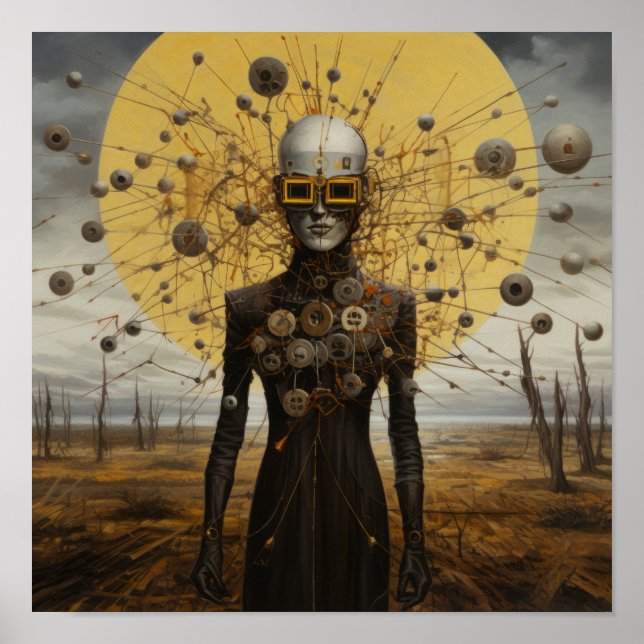 Vibrant and Mysterious V10 Art Poster - Ignite You (Front)