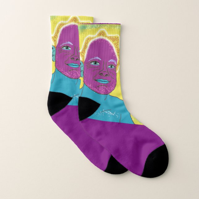 Vibrant Andy Socks (Pair)