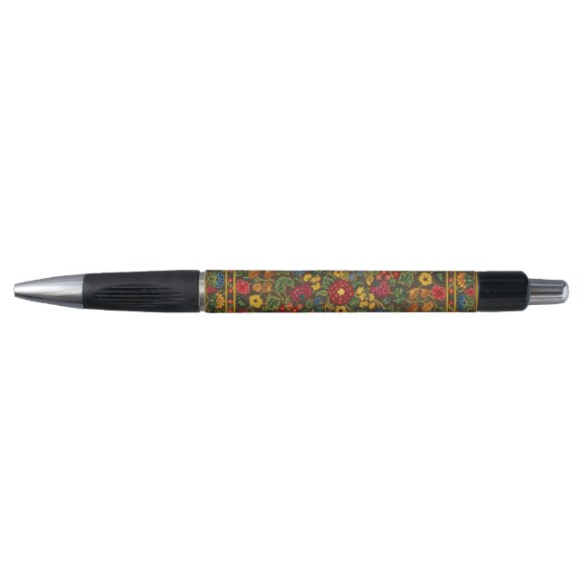 Vibrant Antique Botanical Garden Pattern (Front)