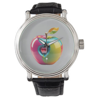 Vibrant Apple Art Watch