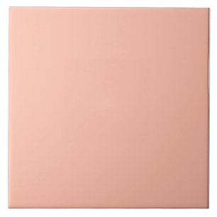 Vibrant Apricot Ceramic Tile. Ceramic Tile