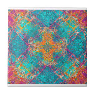 Vibrant Artistic Decorative Tiles - Home Decor