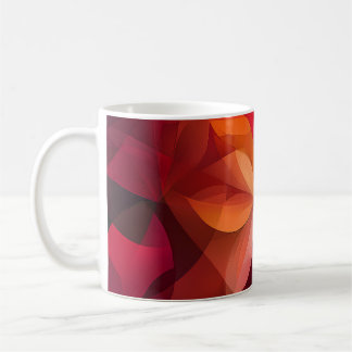 🍁 Vibrant autumn leaves in red and orange Coffee Mug