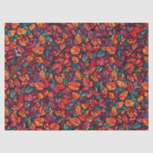 Vibrant Autumn Leaves Tissue Paper