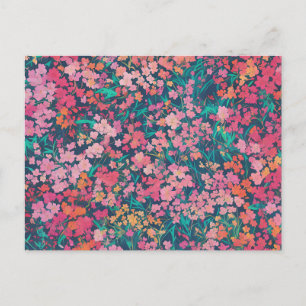 Vibrant Azalea Floral Postcard