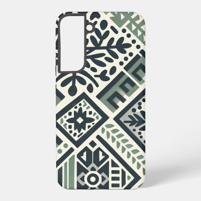 Vibrant Batik Art Phone Case (Back)