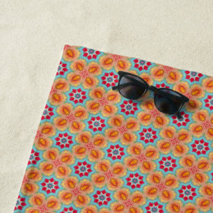 Vibrant Beauty Beach Towel