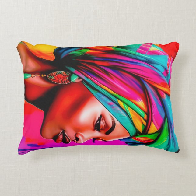 Vibrant Beauty Series 1 Decorative Cushion (Front)