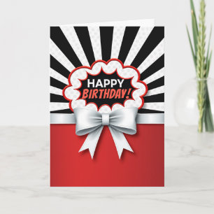 Vibrant Birthday Card