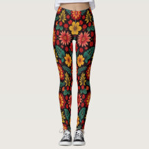 Vibrant Bloom Folkloric All-Over Print