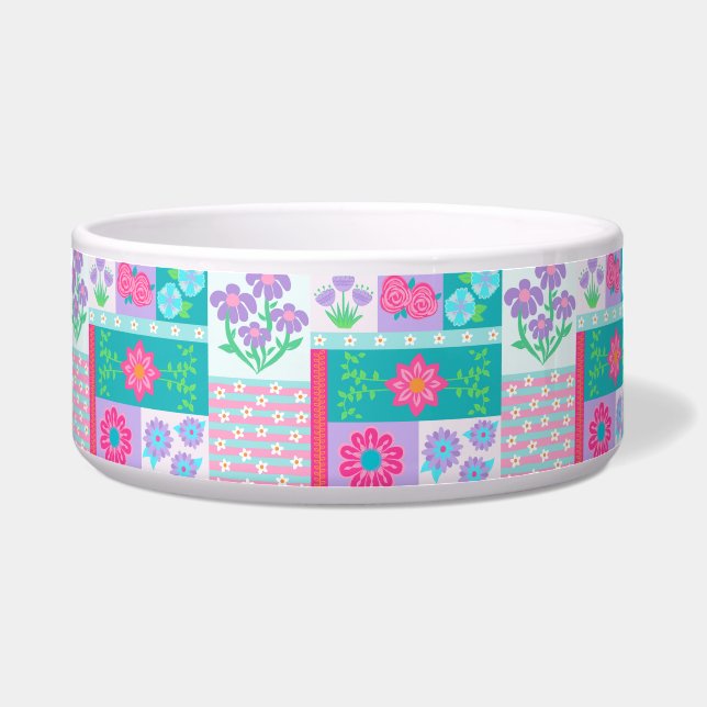 Vibrant Blooming Flowers Design (Front)