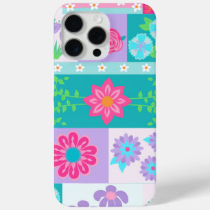 Vibrant Blooming Flowers Design iPhone 15 Pro Max Case