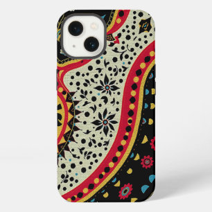Vibrant Bohemian Textile Phone Case