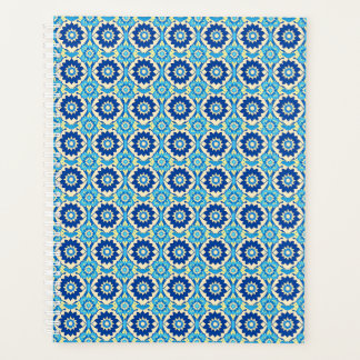 Vibrant Boho Chic Floral Pattern Planner
