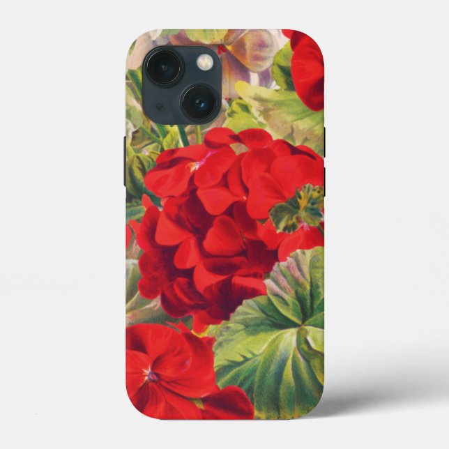 Vibrant botanical floral design  Case-Mate iPhone case (Back)