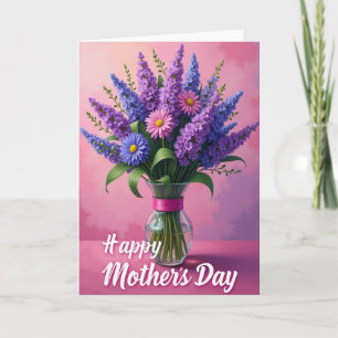 Vibrant Bouquet Day Card