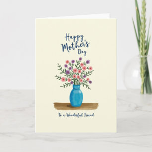 Vibrant Bouquet Mother Card
