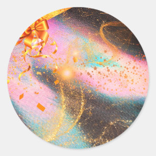 Vibrant Bow Stickers