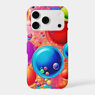 Vibrant Bubble Burst Art
