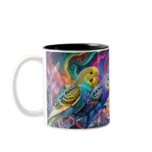 Vibrant Budgies Print, Value (Semi-Gloss)