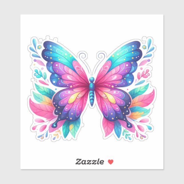 vibrant butterfly (Sheet)