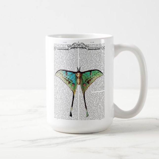 Vibrant Butterfly Coffee Mug (Right)