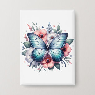 Vibrant Butterfly Floral Bouquet Art-96283