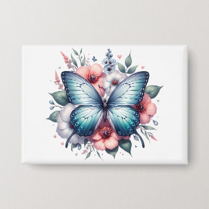 Vibrant Butterfly Floral Bouquet Art-96283