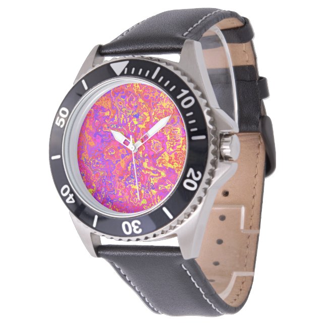 Vibrant Camo  Watch (Angled)